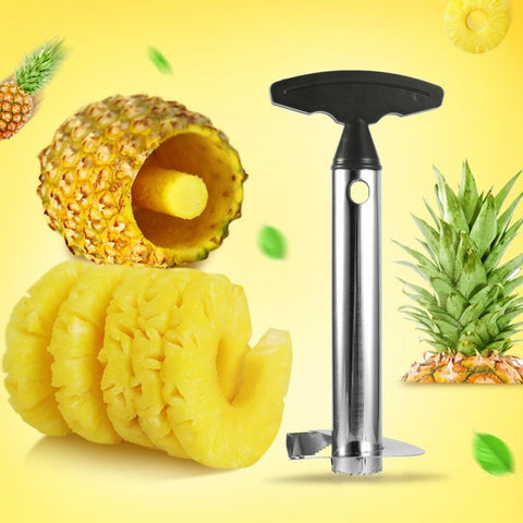 Pineapple Peeler Stainless Steel Pulp Separator Corer Core Puller Fruit Tools